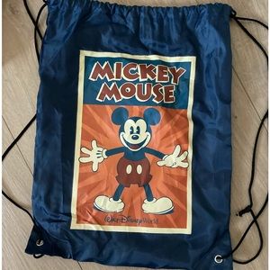 Disney World drawstring bag